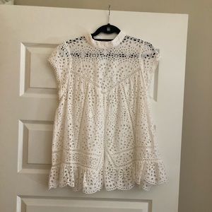 Zimmerman eyelet top